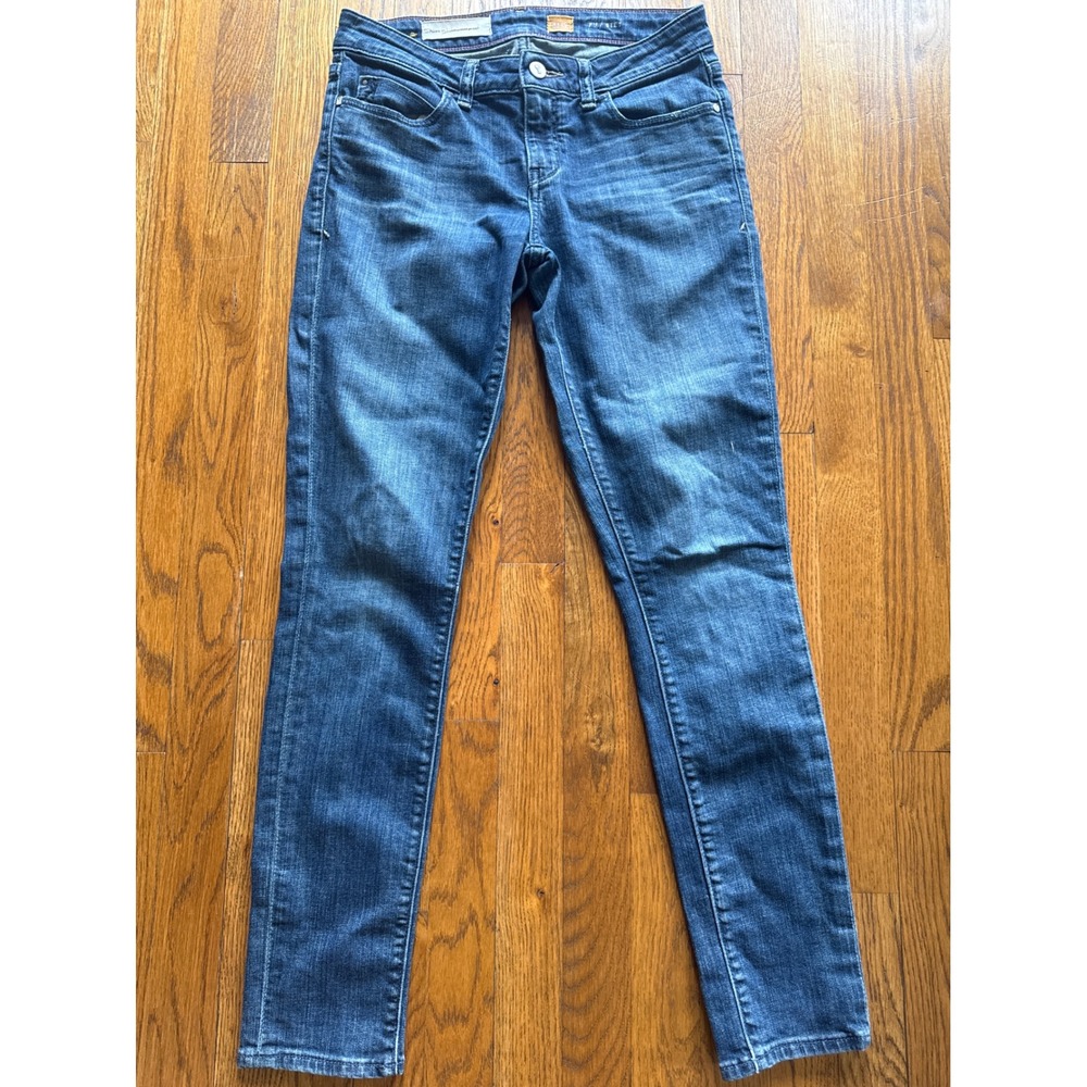 Pilcro and the Letterpress Stet Denim Jeans Women 26 Blue Skinny Fit Stretch